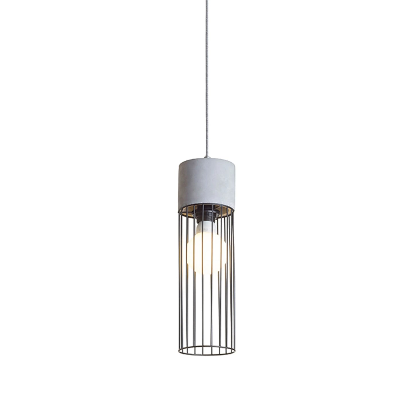 RENDL pendant lamp BURTON pendant  concrete 230V LED E27 11W R12931 3