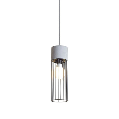 RENDL pendant lamp BURTON pendant  concrete 230V LED E27 11W R12931 3