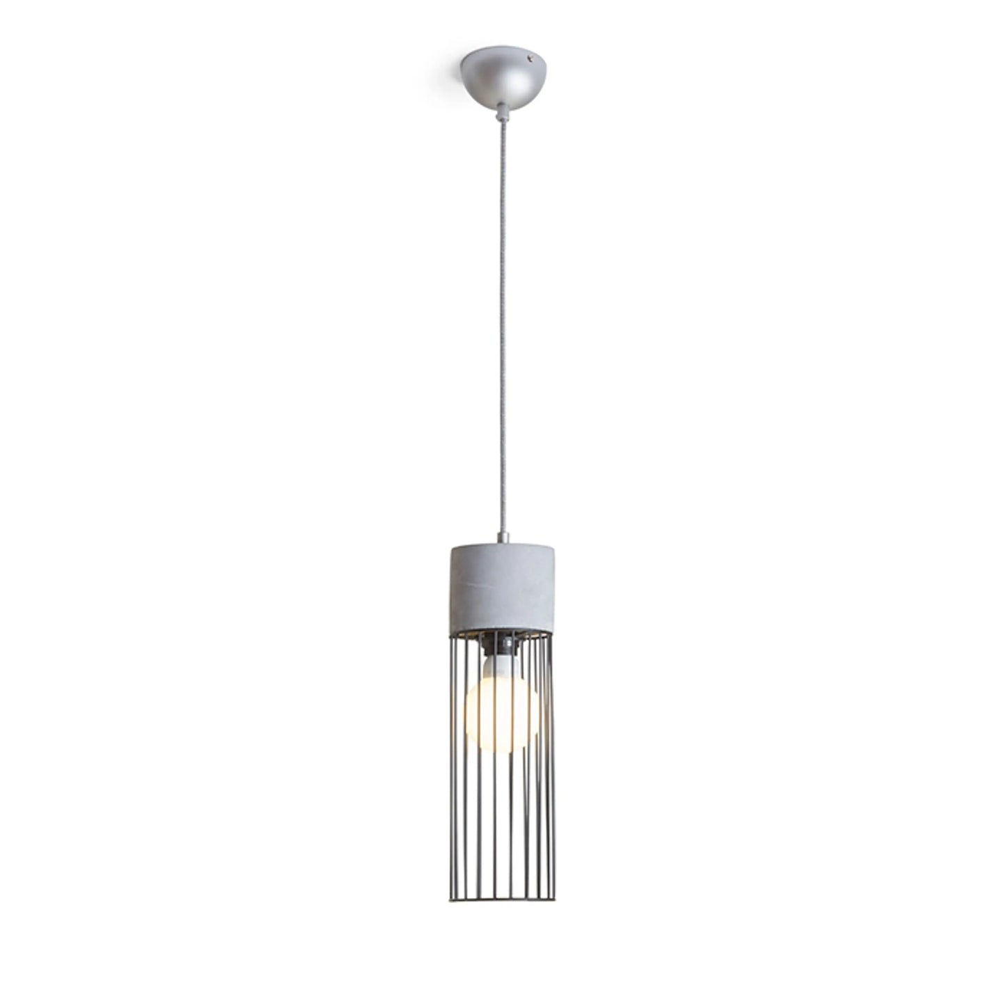 RENDL pendant lamp BURTON pendant  concrete 230V LED E27 11W R12931 7