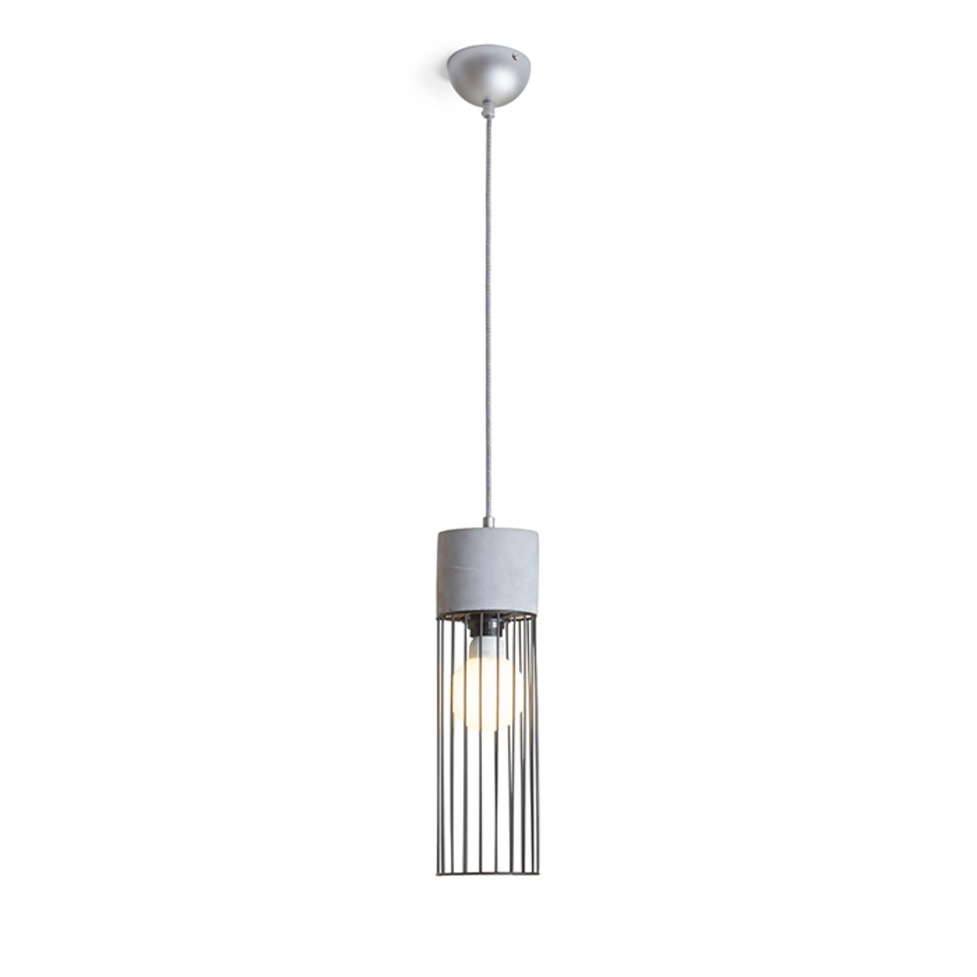 RENDL pendant lamp BURTON pendant  concrete 230V LED E27 11W R12931 7