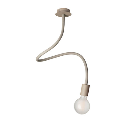 RENDL pendant lamp LOYD E27 I ceiling beige grey  230V LED E27 15W R12933 2