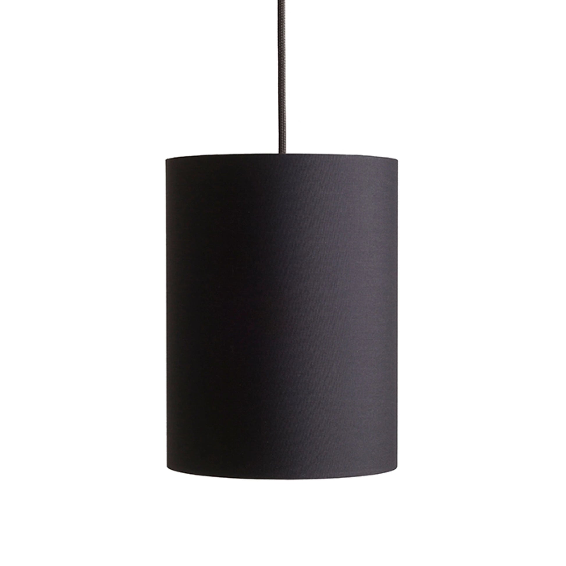 RENDL shades, shade bases, pendent sets RON 15/20 shade Polycotton black/white PVC max. 28W R13049 5