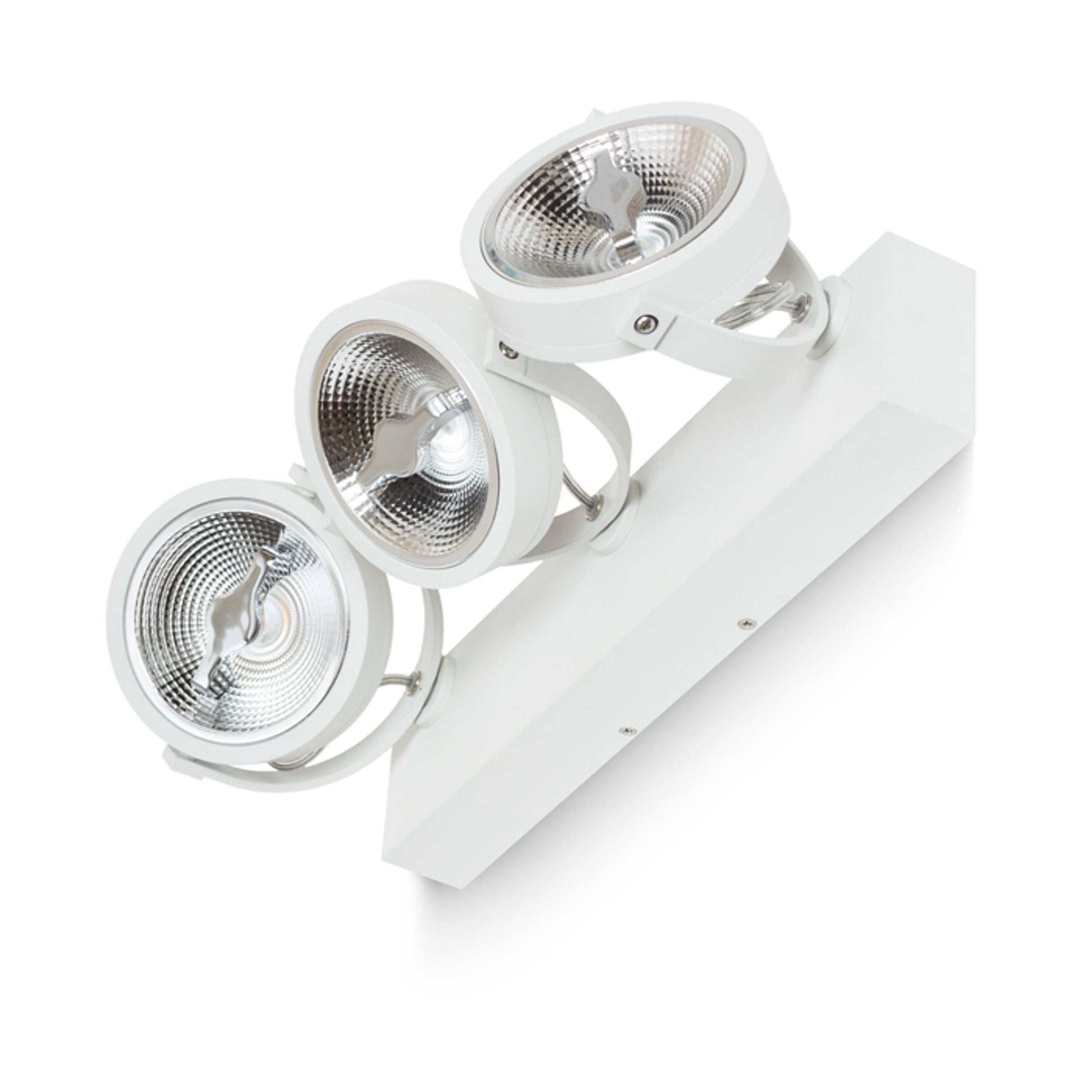 RENDL spotlight KELLY LED III DIMM wall white 230V LED 3x12W 24° 3000K R13108 3