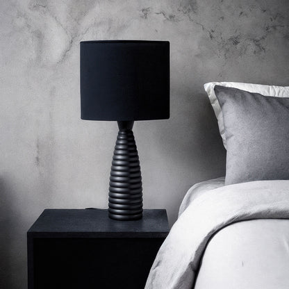 RENDL table lamp LAURA table black  230V LED E27 15W R13325 2