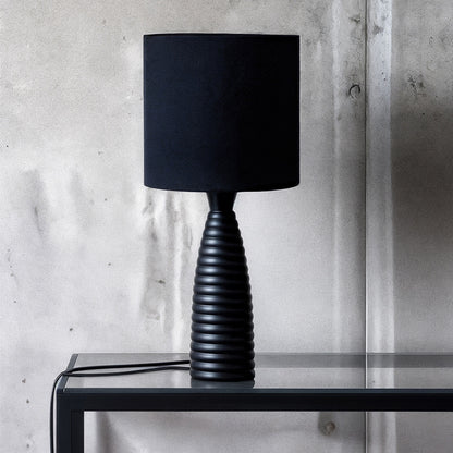 RENDL table lamp LAURA table black  230V LED E27 15W R13325 4