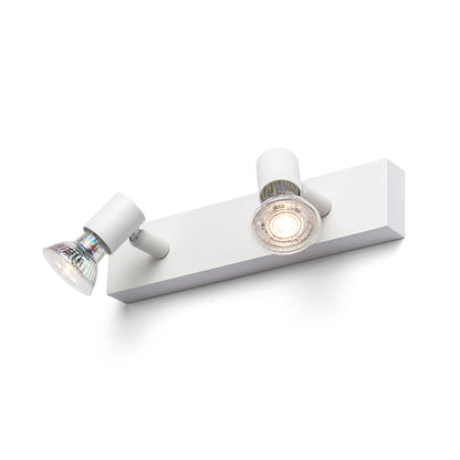 RENDL spotlight TRICA II wall white  230V GU10 2x25W R13373 1