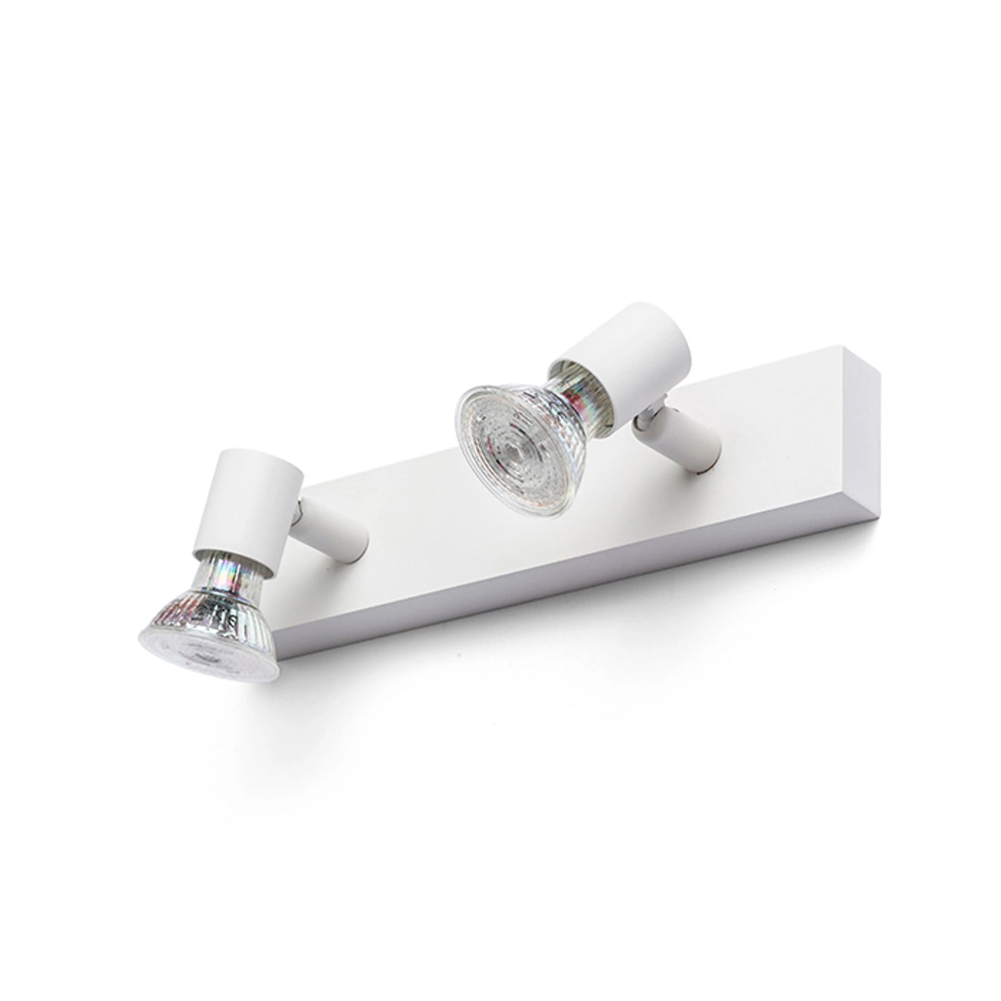 RENDL spotlight TRICA II wall white  230V GU10 2x25W R13373 3