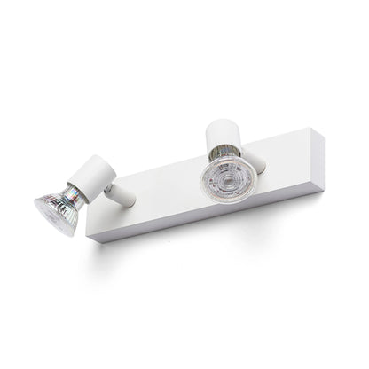 RENDL spotlight TRICA II wall white  230V GU10 2x25W R13373 4