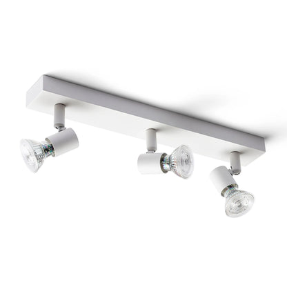 RENDL spotlight TRICA III wall white  230V GU10 3x25W R13375 3