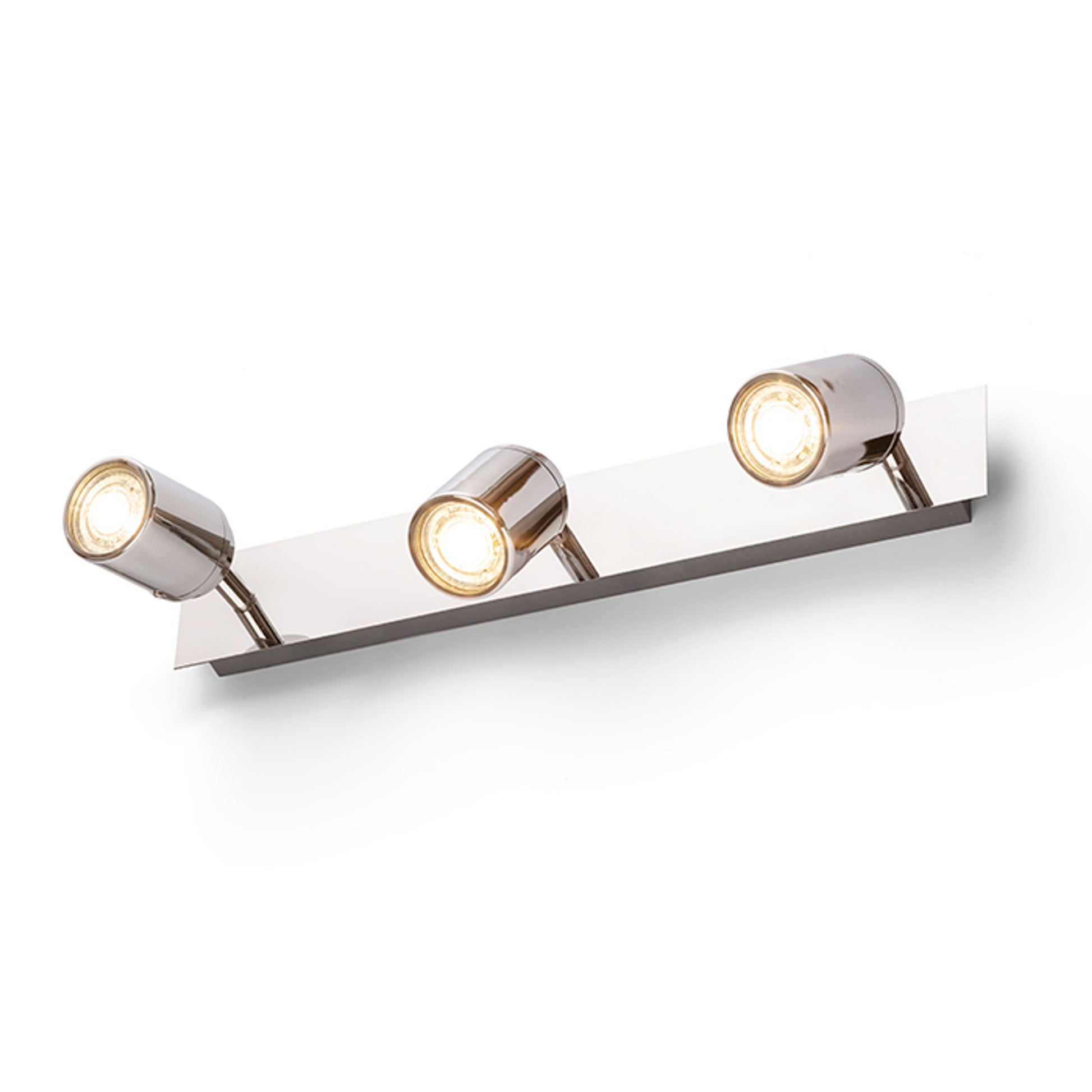 RENDL spotlight DUBLIN III surface mounted chrome 230V GU10 3x9W IP44 R13379 1