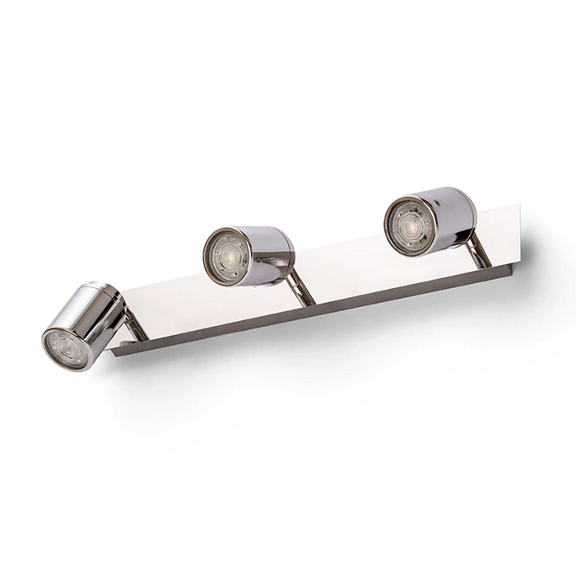 RENDL spotlight DUBLIN III surface mounted  chrome 230V GU10 3x9W IP44 R13379 4