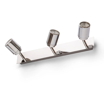 RENDL spotlight DUBLIN III surface mounted  chrome 230V GU10 3x9W IP44 R13379 5