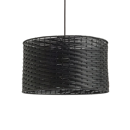 RENDL pendant lamp FIATLUX 41/24 pendant black bamboo 230V LED E27 15W R13398 9