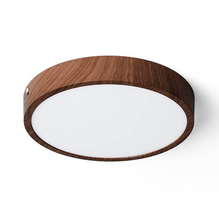 RENDL surface mounted lamp HUE R 22 ceiling  dark walnut imitation 230V LED 24W  3000K R13405 1