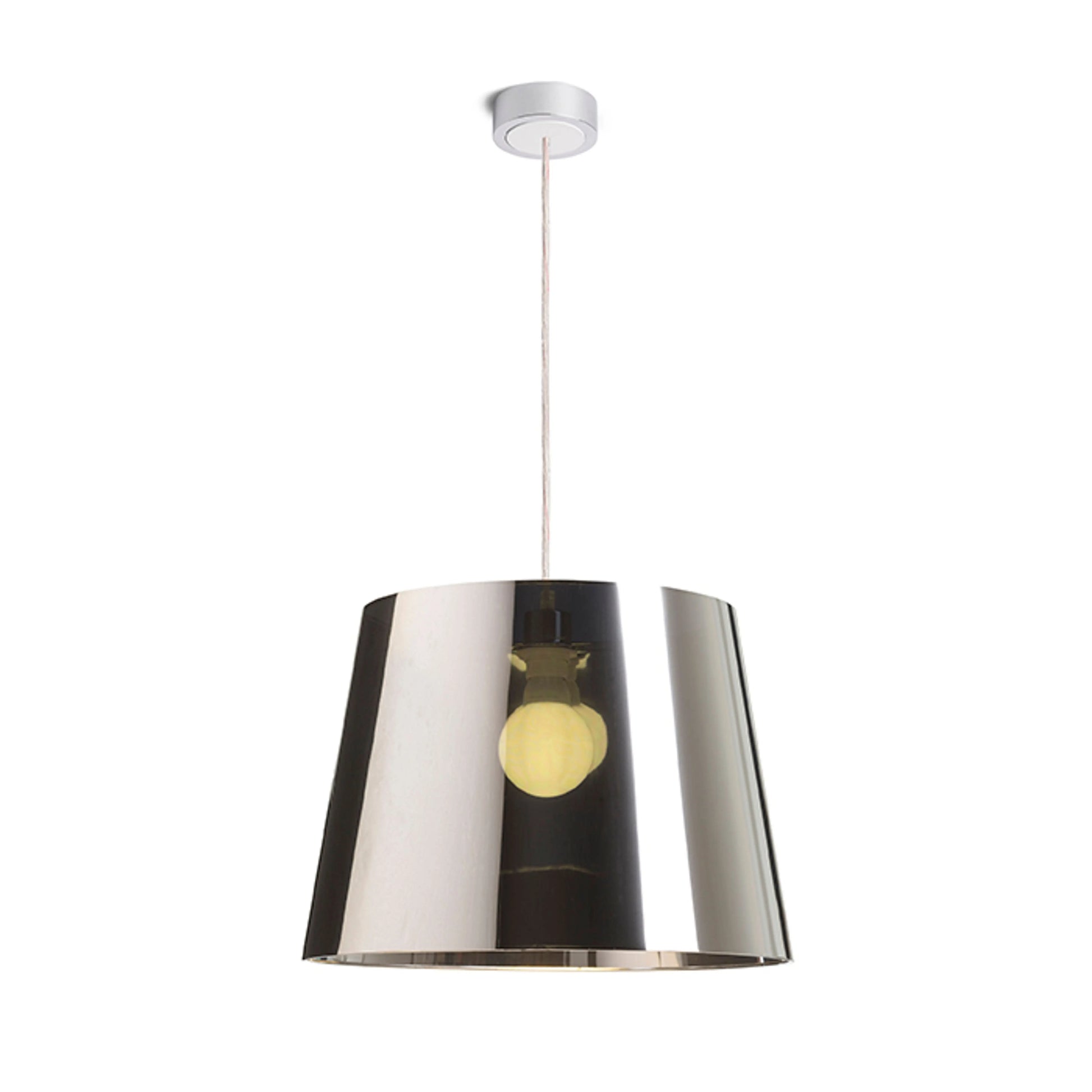RENDL shades, shade bases, pendent sets ILLUSION 45/33 shade  chrome foil  max. 20W R13417 7