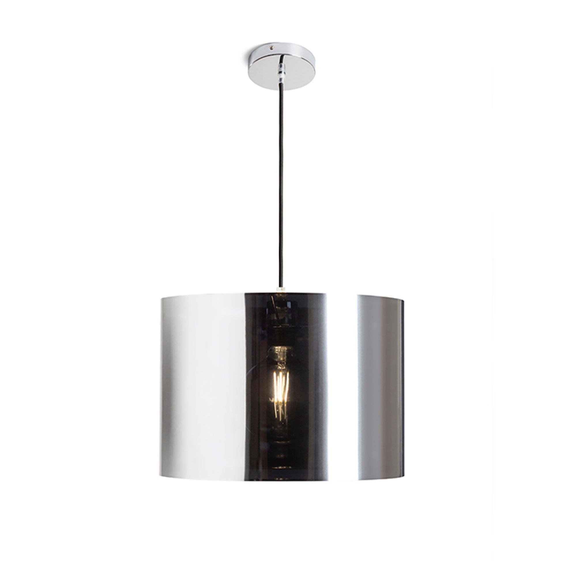 RENDL pendant lamp FANCY 35/25 pendant  chrome foil 230V LED E27 15W R13418 5