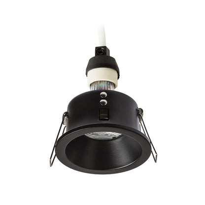 RENDL recessed light BERMUDA recessed black  230V LED GU10 15W IP65 R13604 3