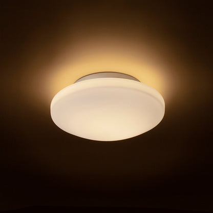 RENDL surface mounted lamp SARA LED 26 ceiling  opal-colored glass/chrome 230V LED 12W IP44  3000K R13687 2