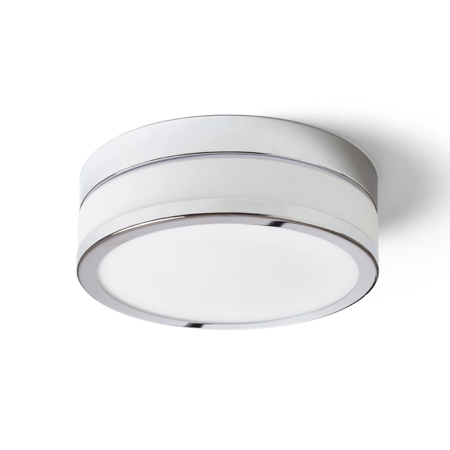 RENDL surface mounted lamp CIRA LED 23 ceiling opal-colored glass/chrome 230V LED 12W IP44 3000K R13742 2