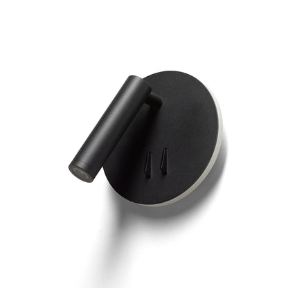 RENDL spotlight THALIA wall black satinated acrylic 230V LED 6+3W 3000K R13765 10