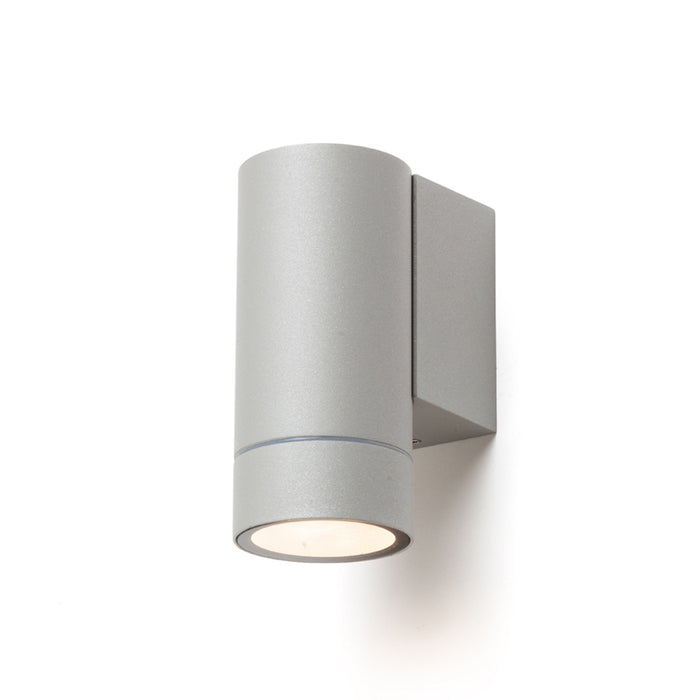 RENDL outdoor lamp MIZZI NEW I wall silver grey  230V LED GU10 8W IP65 R13796 1