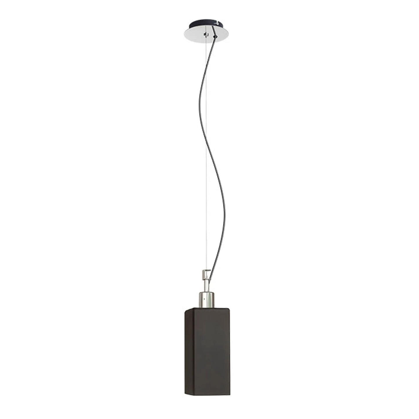 RENDL pendant lamp LIZ NEW pendant black chrome 230V LED E27 15W R13823 2