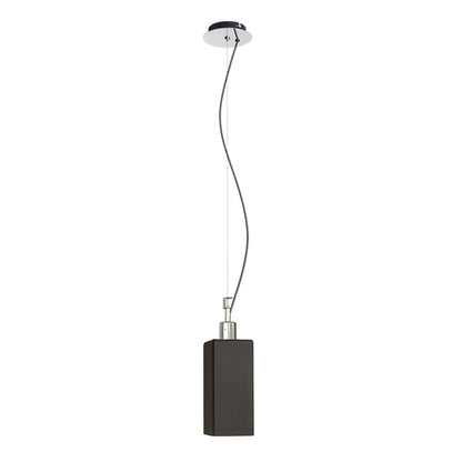 RENDL pendant lamp LIZ NEW pendant black chrome 230V LED E27 15W R13823 2