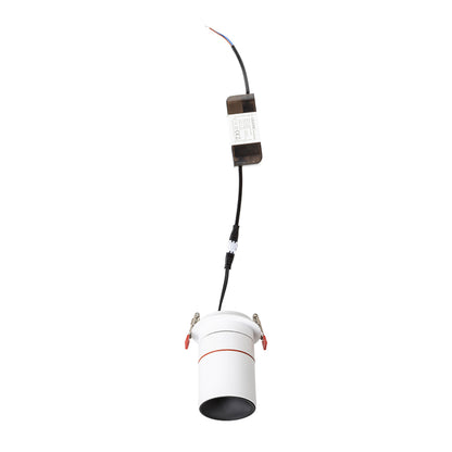 RENDL recessed light AUGUSTA recessed white/black  230V LED 12W 36°  3000K R14239 6