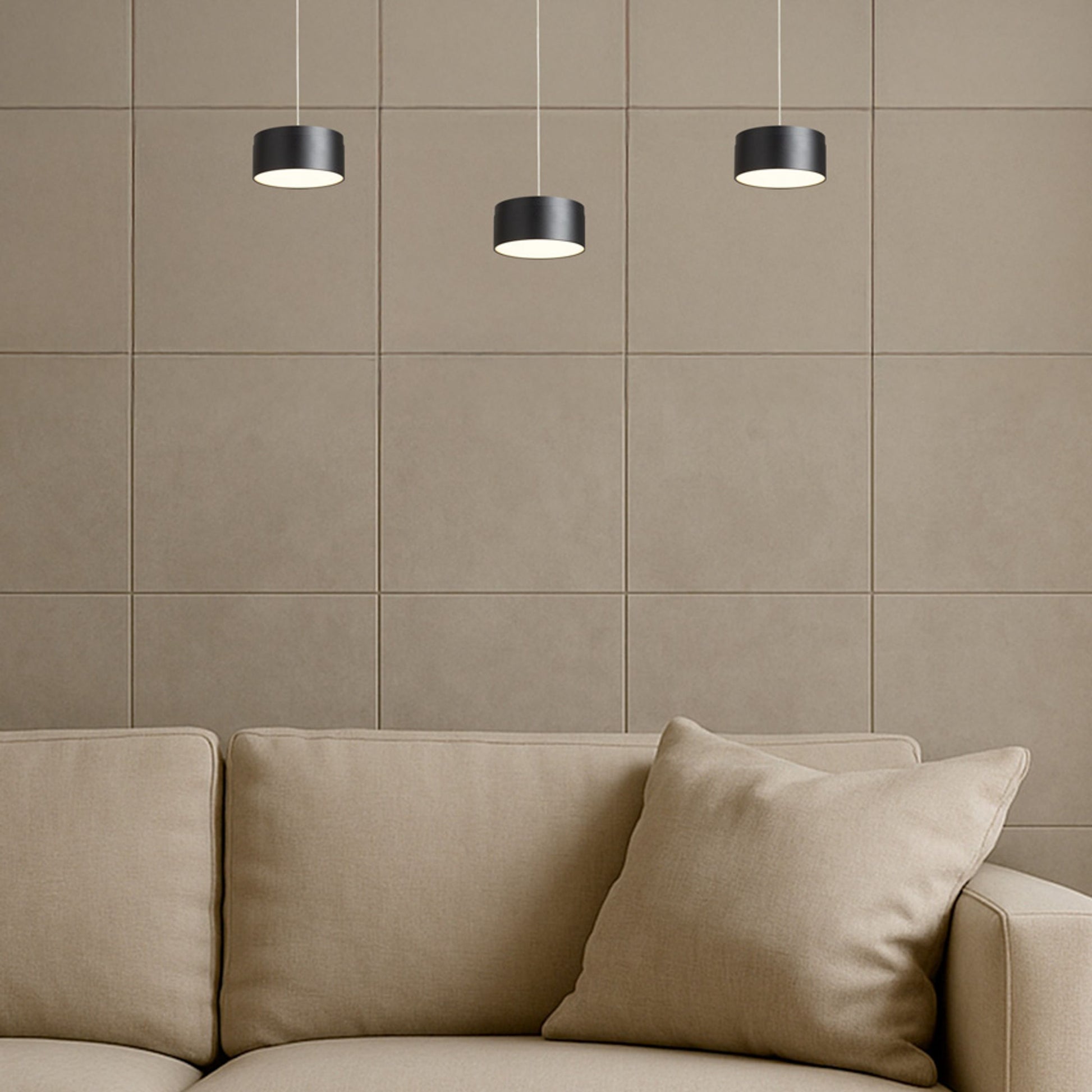 RENDL pendant lamp SFERA DIMM pendant black 230V LED 15+9W 3000K R14334 4