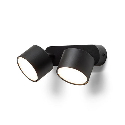 RENDL spotlight PIXEL II surface mounted black 230V LED GX53 2x7W R14405 5